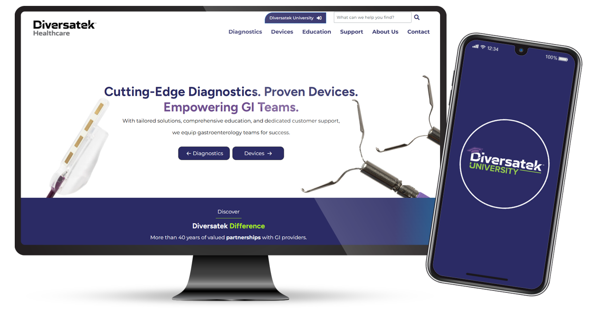 The new website showcases the company’s commitment to innovation and its mission to better serve healthcare providers in the gastrointestinal community.